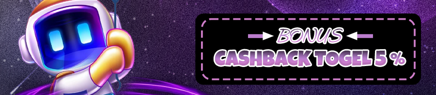 Bonus CashBack Mingguan Togel