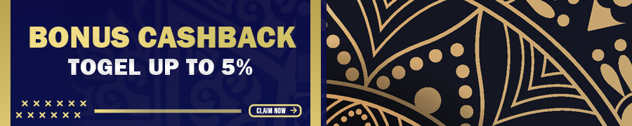 BONUS CASHBACK TOGEL MINGGUAN UP TO 5% 7RAJATOGEL